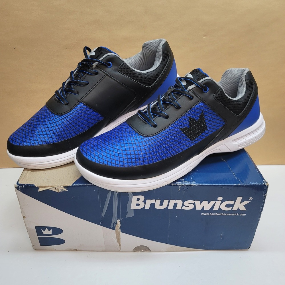 Brunswick Frenzy Mens Bowling Shoes Royal Blue/Black Size 11 Medium Width